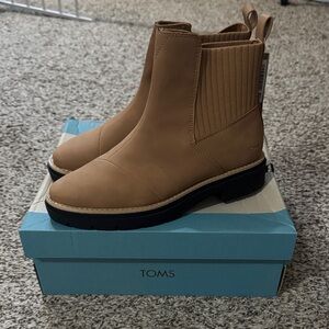 TOMS Women's Brown Ankle Booties